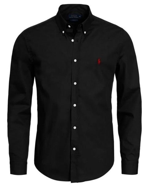 Ralph Lauren Koszula Męska Regular Fit Czarna M