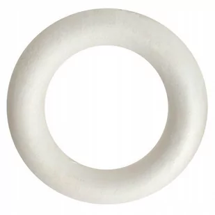 Ring styropianowy pełny 12,5 cm op.6szt - Pozostałe akcesoria świąteczne - miniaturka - grafika 1