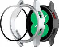 Akcesoria do smartwatchy - Etui Case Szkło 2W1 do Samsung Galaxy Watch 4 44mm - miniaturka - grafika 1