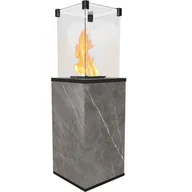 Ogrzewacze tarasowe - Ogrzewacz Patio Spiek Naturali Grey Manual 8,2 Kw - miniaturka - grafika 1