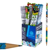 Ołówki - Zestaw ołówek HB trójkątny grafitowy tradycyjny Comics ASTRA 48szt - miniaturka - grafika 1