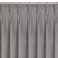 Zasłony - Zasłona VILA kolor szary styl klasyczny flex 9,5 cm z podwójną zakładką velvet 135x245 homede - CURT/HOM/VILA/VELVET/FLEX/95/GRE - miniaturka - grafika 1