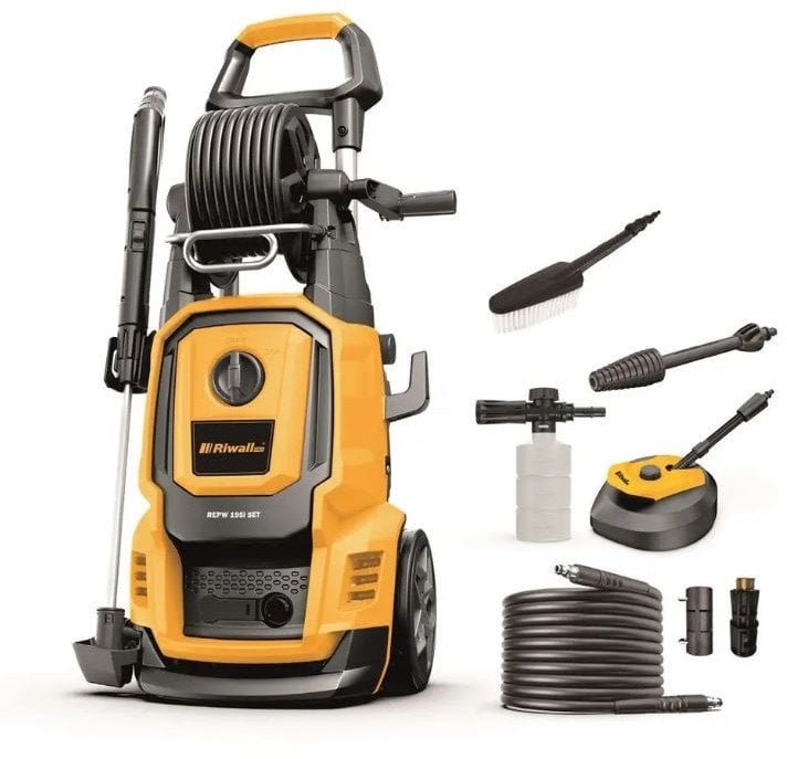 Riwall MYJKA CIŚNIENIOWA Silnik indukcyjny 195i WĄŻ 13M INDUKCJA REPW 195