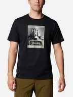 Koszulki męskie - Koszulka męska bawełniana Columbia CSC Seasonal Logo Tee 1991036009 L Czarna (195981462203) - miniaturka - grafika 1