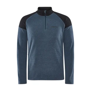 Męska Bluza CRAFT CORE EDGE THERMAL MIDLAYER M 1909502-631000 – Granatowy - Bluzy sportowe męskie - miniaturka - grafika 1