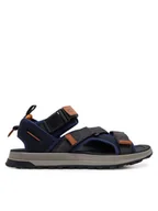 Sandały męskie - Clarks Sandały ATL Trek Tide 26181521 Granatowy - miniaturka - grafika 1