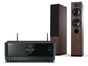 Kino domowe Yamaha RX-V4A (czarny) + Tesi 5 (mokka) - Kino domowe - miniaturka - grafika 1