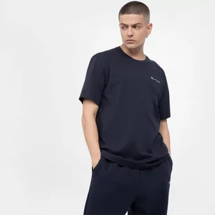 Męski t-shirt basic CHAMPION ROCHESTER ECO FUTURE Crewneck T-Shirt - granatowy - Koszulki sportowe męskie - miniaturka - grafika 1