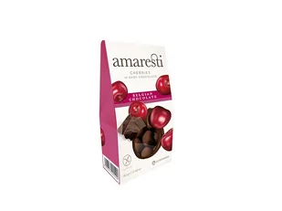 WIŚNIE W CZEKOLADZIE BEZGLUTENOWE 80g AMARESTI - Czekolada - miniaturka - grafika 1