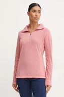Bluzy damskie - Columbia bluza sportowa Glacial IV damska kolor różowy gładka - miniaturka - grafika 1