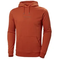 Bluzy męskie - Męska Bluza HELLY HANSEN F2F ORGANIC COTTON HOODIE 62934_310 – Pomarańczowy - miniaturka - grafika 1