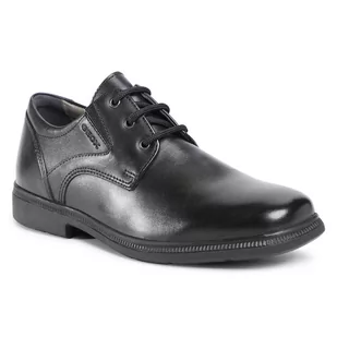 Geox Półbuty J Federico C J04D1C 00043 C9999 D Black - Półbuty damskie - miniaturka - grafika 1