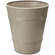 Donice - Osłonka PALMÓWKA drewnopodobna 1 szaro-beżowy - miniaturka - grafika 1