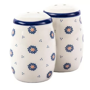 Tadar Ceramiczna solniczka i pieprzniczka zestaw Folklor - Pojemniki na przyprawy - miniaturka - grafika 1