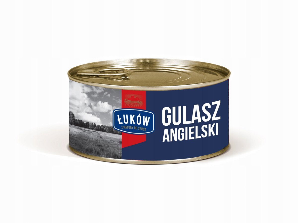 Konserwa wieprzowa Gulasz Angielski 70% 300g Łuków
