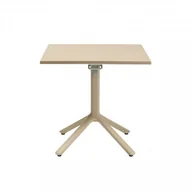 Ławy i stoliki kawowe - Stolik Eco Folding 70x70 Scab Design - beżowy - miniaturka - grafika 1