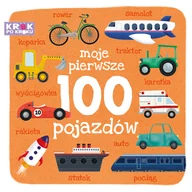 Książki edukacyjne - Moje pierwsze 100 pojazdów. Krok po kroku - miniaturka - grafika 1