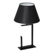 Lampy stojące - Luminex H 520 Black 3409 Lampa stołowa lampka 1x60W E27 czarny/biały - miniaturka - grafika 1