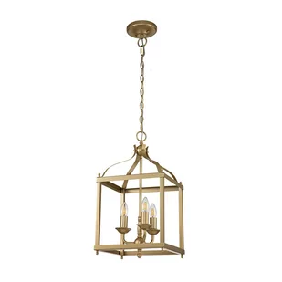 Larkin lampa wisząca mosiądz KL-LARKIN-P-M-PNBR Kichler - Lampy sufitowe - miniaturka - grafika 1