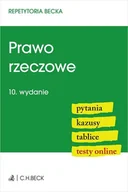 Prawo - Prawo rzeczowe. Pytania. Kazusy. Tablice. Testy online - książka - miniaturka - grafika 1