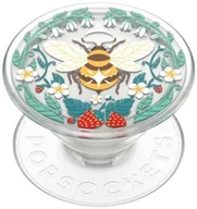 Uchwyty samochodowe do telefonów - Uchwyt i podstawka do telefonu PopSockets PlantCore Grip Bee Boho (840173728468) - miniaturka - grafika 1