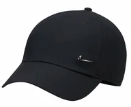 Czapki damskie - Czapka z daszkiem NIKE Dri-FIT Club czarna r M/L - miniaturka - grafika 1
