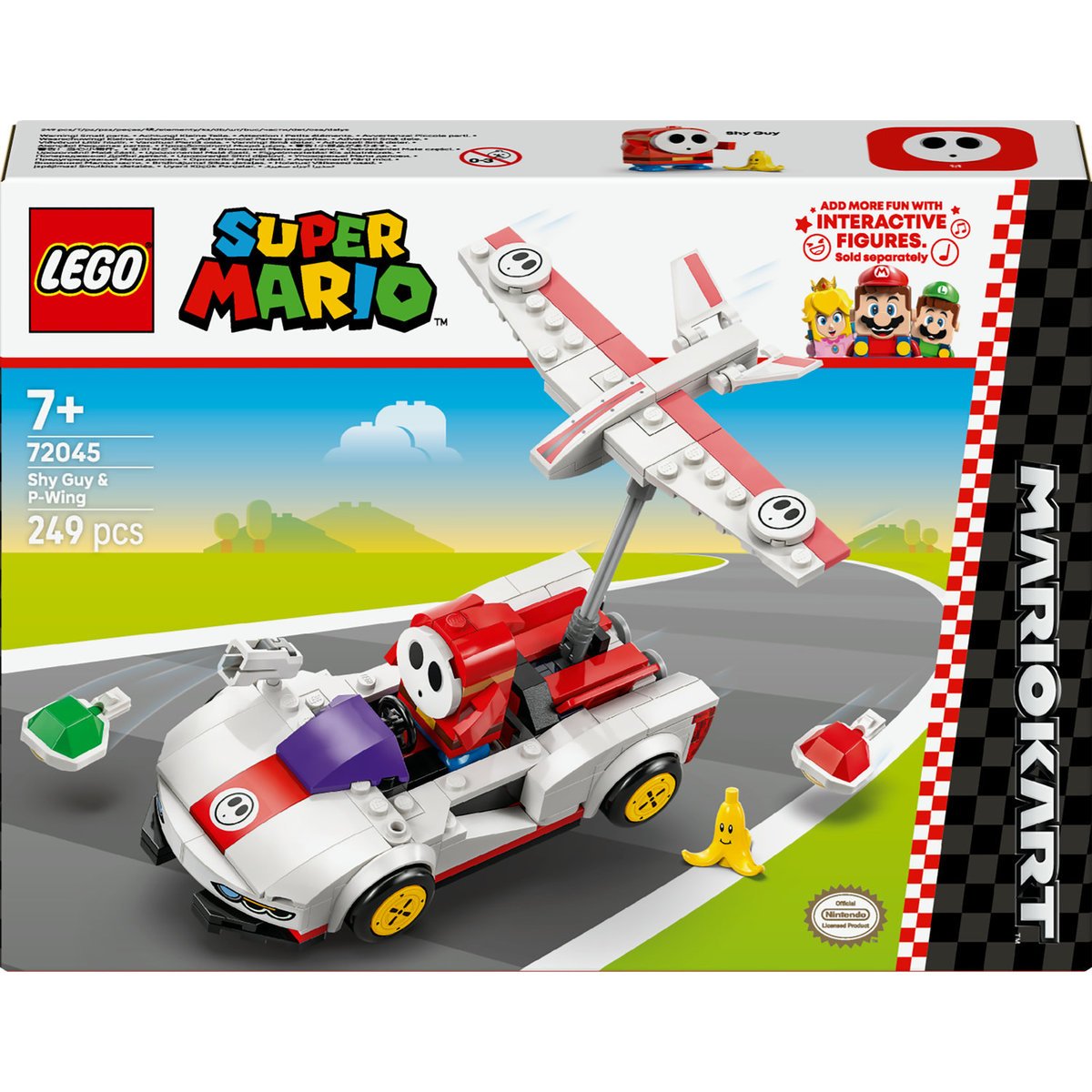 LEGO Super Mario 72045 Mario Kart – Nieśmiałek i P-Wing