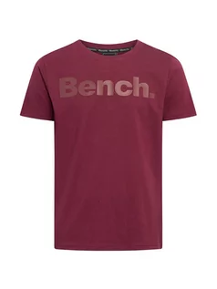 Koszulki męskie - Bench Koszulka "Worsley" w kolorze bordowym - grafika 1
