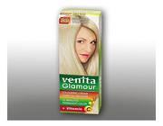 Farby do włosów i szampony koloryzujące - Venita Glamour, farba do włosów, 9/0 Jasny Blond - miniaturka - grafika 1