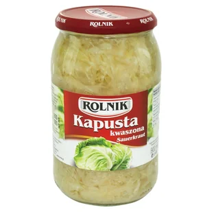 Rolnik Kapusta kwaszona 900 ml - Mieszanki warzywne, sałatki - miniaturka - grafika 1