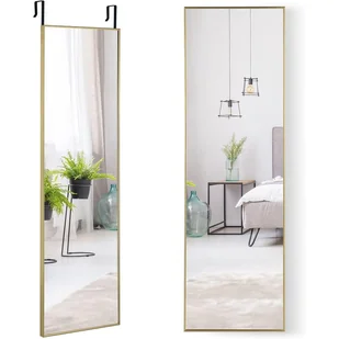 Lustro Ścienne o Wysokiej Rozdzielczości z Membraną Przeciwwybuchową, do Zawieszenia z Ramą Aluminiową i Regulowanym Haczykiem, Szatnia (Złote) - Lustra Lustro Ścienne o Wysokiej Rozdzielczości z Membraną Przeciwwybuchową, do Zawieszenia z Ramą Aluminiową i Regulowanym Haczykiem, Szatnia (Złote) - Lustra - miniaturka - grafika 1