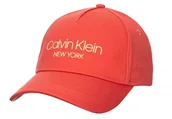 Czapki damskie - Czapka z daszkiem damska bejsbolówka Calvin Klein - K60K606381 XA4 - miniaturka - grafika 1
