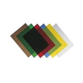 Przybory szkolne - FOLIA PRZEZROCZYSTA CZERWONA - miniaturka - grafika 1