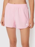 Spodenki damskie - adidas Szorty sportowe HM4499 Różowy Relaxed Fit - miniaturka - grafika 1