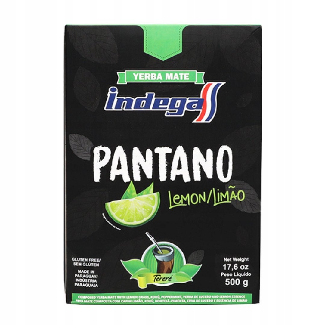 Yerba Mate Indega Pantano Limon 0,5kg 500g