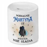 Skarbonki - Skarbonka Dla Martyny Urodziny Idealny Prezent z Nadrukiem ze Zdjęciem - miniaturka - grafika 1