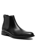 Sztyblety męskie - Clarks Sztyblety Craftarlo Top 261734607 Czarny - miniaturka - grafika 1