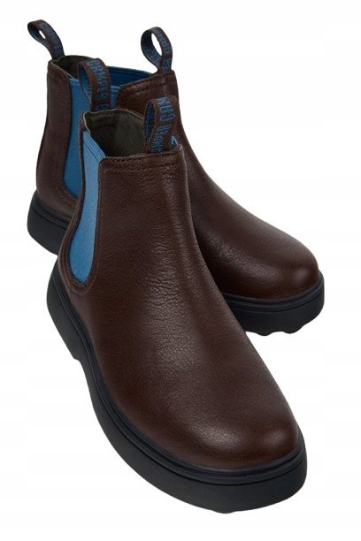 CAMPER NORTE BOTKI DZIECIĘCE BRĄZOWE WSUWANE SKÓRZANE 29 T6A