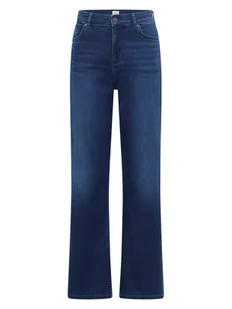 Mustang Jeansy Madison 1016596 Granatowy Wide Fit - Spodnie damskie - miniaturka - grafika 1
