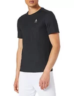 Koszulki męskie - Odlo Odlo T-shirt męski S/S Crew Neck F-dry czarny czarny XL 550822 - miniaturka - grafika 1