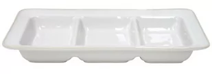 Costa Nova Tacka Trójdzielna Beja White Cream 33 cm - Tace i patery - miniaturka - grafika 1