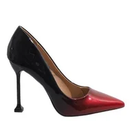 Czółenka - Czerwone lakierowane szpilki LE030P - ButyModne - miniaturka - grafika 1