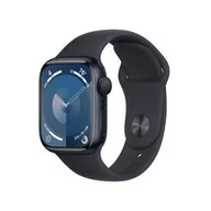 Smartwatch - Apple Watch Series 9 GPS 41mm Aluminium Sport S/M Czarny - miniaturka - grafika 1