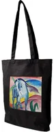 Torby i wózki na zakupy - Torba z naszywką Niebieski koń I Franz Marc - miniaturka - grafika 1