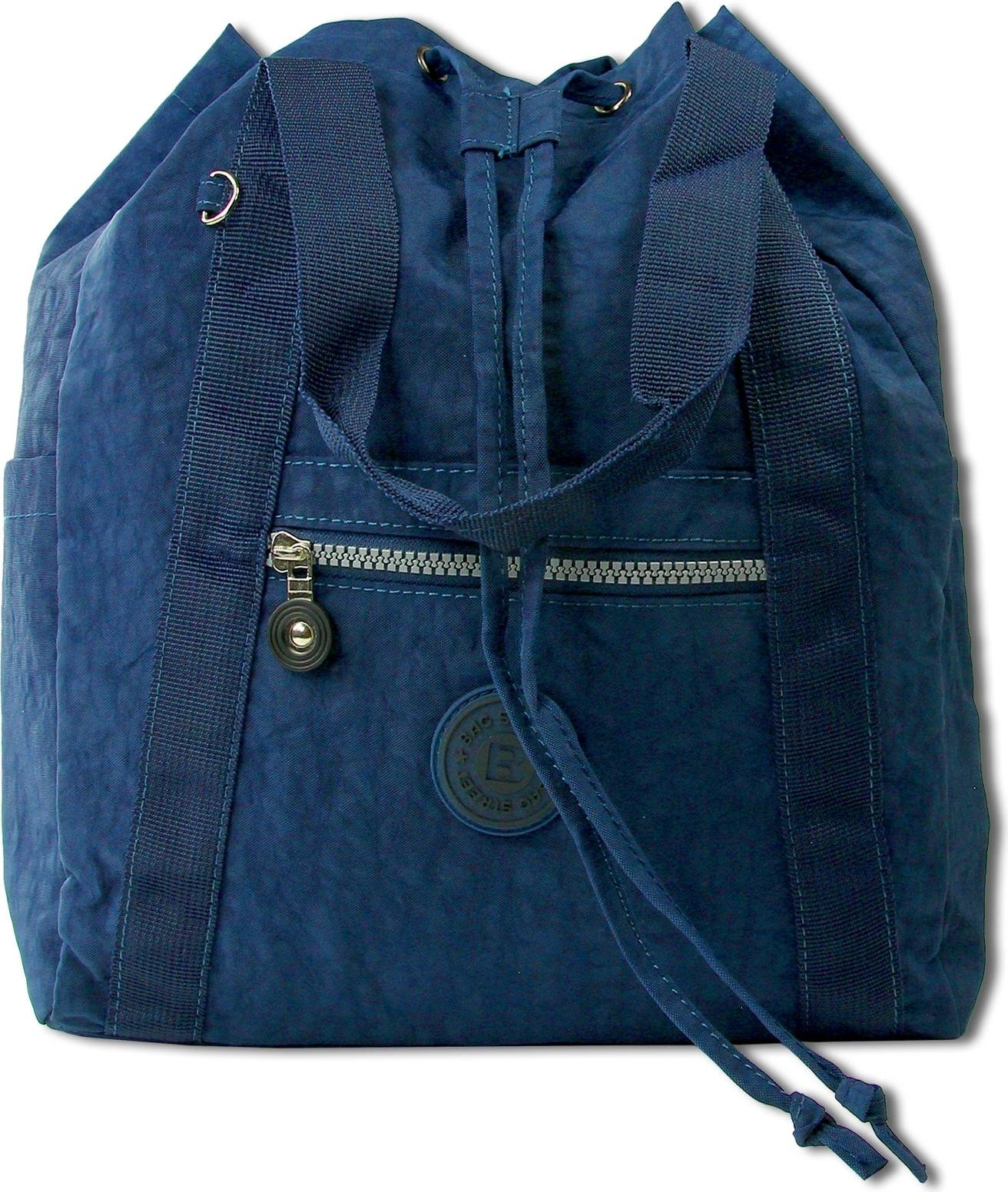 Plecak Street marszczony nylonowa modna torebka damska ORJ202B