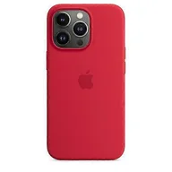 Etui i futerały do telefonów - Silikonowe etui na telefon iphone 13 Pro 13pro Czerwony - miniaturka - grafika 1