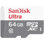 Karty pamięci - SanDisk Ultra Lite MicroSDXC 64GB UHS-I SDSQUNR-064G-GN3MA SDSQUNR-064G-GN3MA - miniaturka - grafika 1