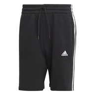 Spodenki damskie - adidas Męskie szorty Essentials Polarowe 3 paski na co dzień - miniaturka - grafika 1