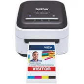 Drukarki kart i etykiet - Brother VC-500W - label printer - colour - direct thermal Drukarka etykiet - Kolor - Bezpośrednia termiczna VC500WZ1 - miniaturka - grafika 1