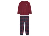 Piżamy chłopięce - lupilu® Piżama chłopięca z bawełną, 2-częściowa (122/128, Czerwony) - miniaturka - grafika 1